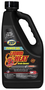 Drain Opener Gel- Liquid Heat- 64 Oz