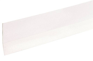 Door Sweep- 36" x 1/2"- Self Stick- White- Plastic