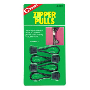 Coghlan's- Zipper Pulls- 4 Pack