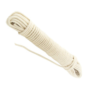 Rope- Clothesline- 7/32" x 200'- Cotton- 11 Lb Capacity