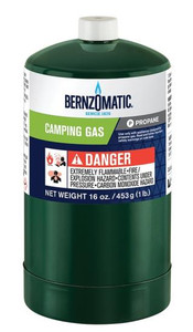 Propane Cylinder- Disposable Camping- 16 Oz