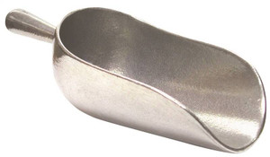 Scoop- Heavy Duty Aluminum- 5 Oz- 1-1/2" W x 7" L