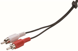 Stereo Audio Cable- 6'- RCA Connectors