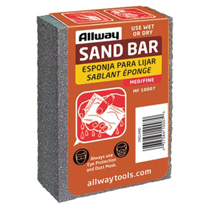 Sanding Block- Medium/Fine Grit- 4" x 2-3/4"x 1"