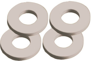 Toilet Seat Hinge Rubber Washers- 4 Pack