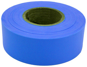 Flagging Tape- Blue- 1-3/16" x 300'