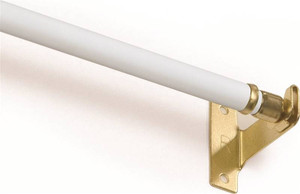 Sash Rod- 7/16"- 28" - 48"- Mounting Brackels Included