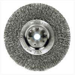 Wire Wheel- 6"- Coarse- 1/2" & 5/8" Arbor