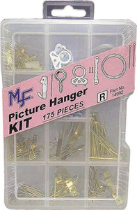 Household Assortment- Picture Hanger Kit- 175 Pieces