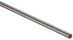 Steel- Rod- 7/16" x 36"- Zinc Plated