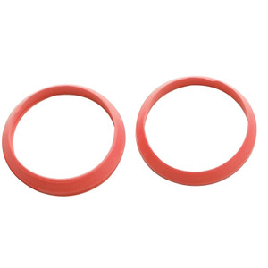 Tubular Drain- 1-1/4" Slip Joint Washer- Rubber- 2 Pack