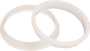 Tubular Drain- 1-1/2"- Slip Joint Washer- Poly- 2 Pack