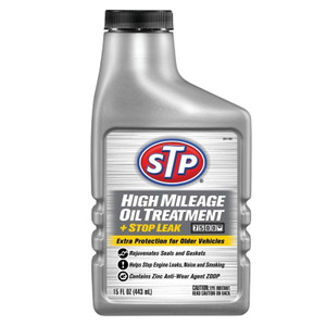 STP- Oil Treatment- High Mileage- 15 Oz