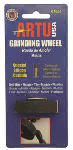 Grinding Wheel-Silicone Carbide- 2" x 1/2"- 1/4" Arbor