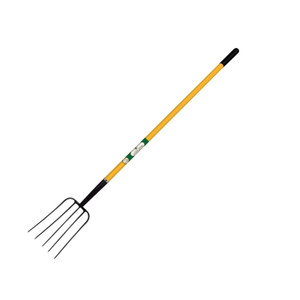 Manure Fork-  5 Tine- 54" Fiberglass Handle