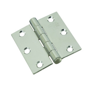 Utility Hinge- 2-1/2"- Zinc Plated With Screws