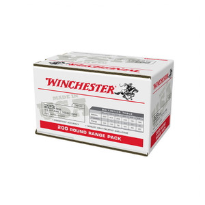 223- 55 Grain- FMJ- 200 Rounds- Winchester