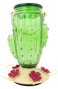 Hummingbird Feeder - Cactus- 30 Oz