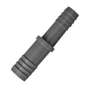 Barbed Fittings-  3/4"- Coupling- x 1/2"- Polypropylene
