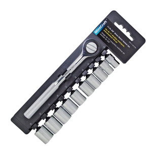Socket Wrench- Set- 3/8" Drive- Metric 11 Piece