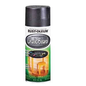 Rust-Oleum- Chalk Board Spray Paint- Black- 11 Oz- Satin