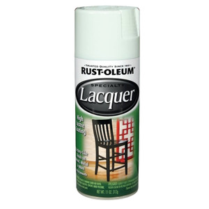 Rust-Oleum- Lacquer- Spray- White- Gloss- 11 Oz