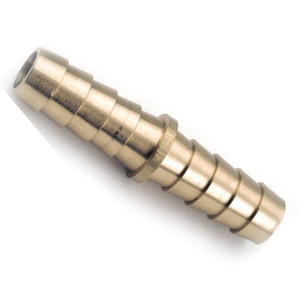 Barbed Fittings-  5/8"- Coupling- Brass