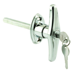 Garage Door T Handle With Lock- Includes 2 Keys