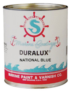 Marine Paint- Duralux- National Blue- Gloss- Quart