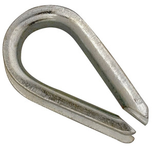 Wire Rope Thimble- 3/16"- Zinc Plated