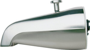 Bathtub Chrome Spout With Diverter