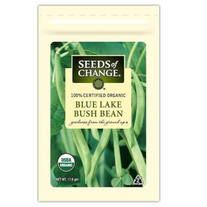 Bean- Blue Lake Stringless Pole Bean- 100% Organic