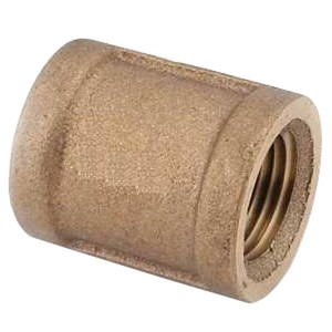 Brass Pipe- Fittings- 1/2"- Coupling