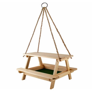 Audubon- Lake & Cabin Picnic Table Platform Feeder