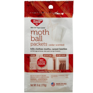 Moth Ball- 6 oz Pack- White Crystalline Solid