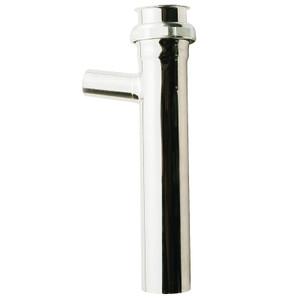 Dishwasher Tail Piece- 1-1/2" 8"- Brass Chrome Plated