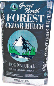 Mulch- Cedar- Dark Brown- 2 Cu Ft