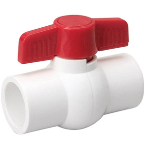 Ball Valve-  1/2"- PVC SLIP