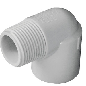 SCH 40-  3/4"- Elbow- 90 Deg- Slip x MPT