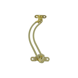 Lid Support- Right- Brass Plated Lid Support- Right- Brass Plated