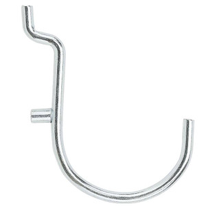 Pegboard- Hook- 1 1/2"- Curved- 5 Pack