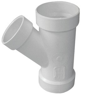 PVC DWV- 2"- Y x 1-1/2"