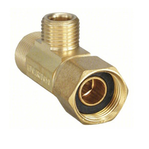 EZ Connect Ice Maker Adapter Tee- 3/8" x 1/4" Compression