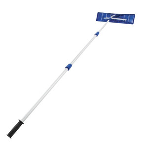 Roof Rake- Telescopic Aluminum Handle 21' Long- 25" Blade