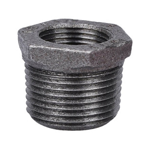 Malleable Iron Pipe Fittings- Bushing- 1" x 3/4"