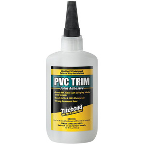 Titebond- PVC Trim Joint Adhesive- 4 Oz