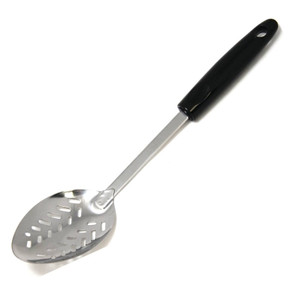 Kitchen Spoon- Slotted- Stainless Steel- 12" Long