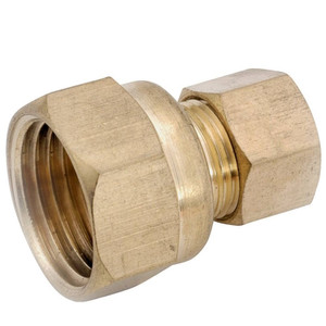 Compression Fittings- 5/8"- Adapter x 3/4" FPT- Brass