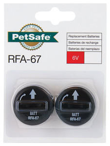 Pet Safe 6 V Battery 2 Pk RFA-67D