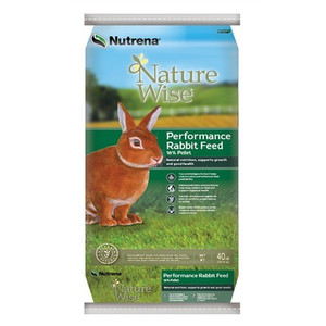 Nature Wise- Rabbit Feed- Pellets- 18%- 40 Lb